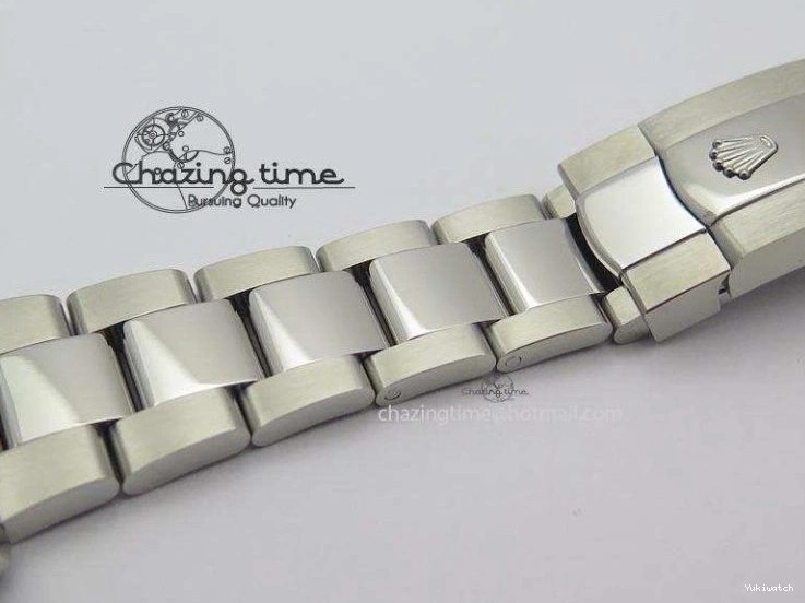 SS II 116334 On Sliver Sticks Dial Markers 41mm A3136 SS Gray Datejust Bracelet 0405
